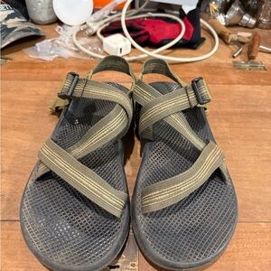 Chaco Striped Sandals with Adjustable Straps